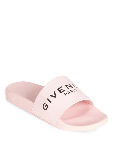 givenchy slides light pink